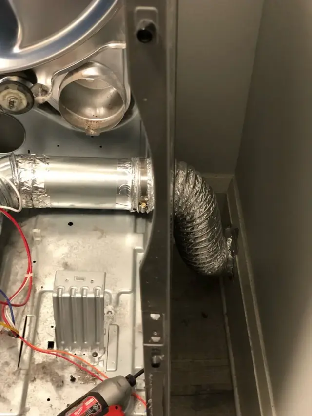 Appliance repair job completed by a Mr. Fixer technician
