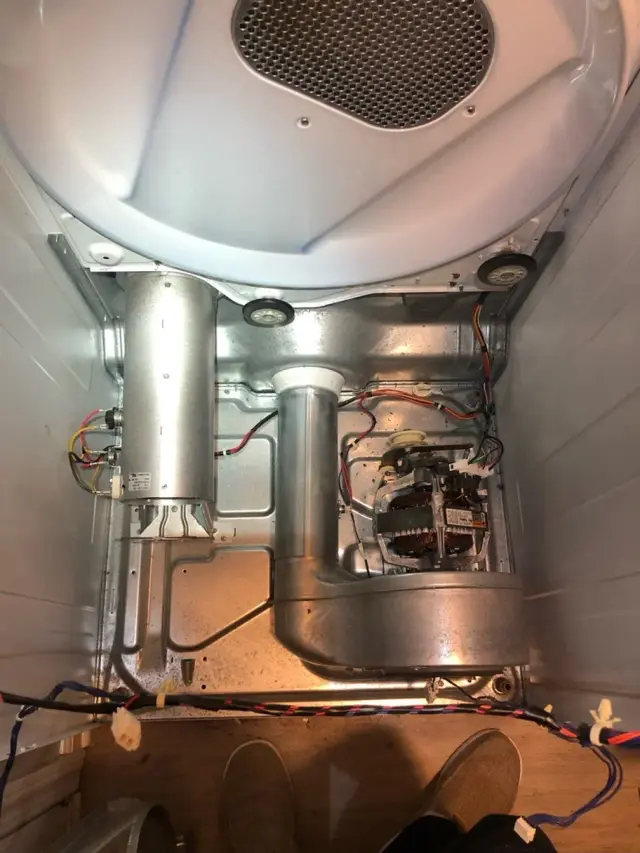 Appliance repair job completed by a Mr. Fixer technician