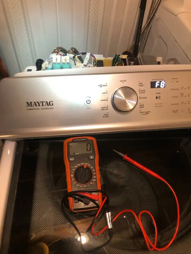 Appliance repair job completed by a Mr. Fixer technician