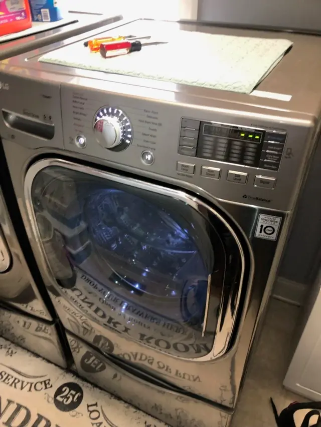 Appliance repair job completed by a Mr. Fixer technician