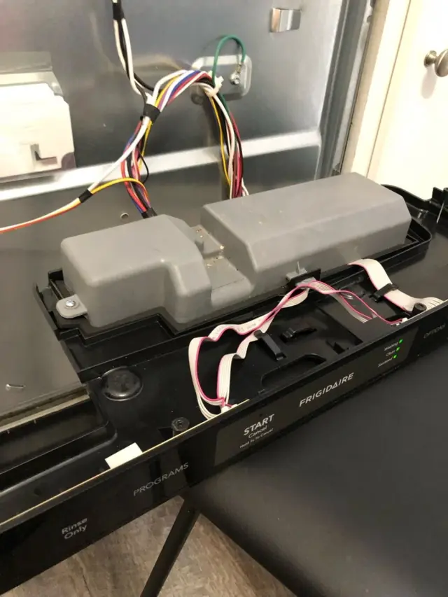 Appliance repair job completed by a Mr. Fixer technician