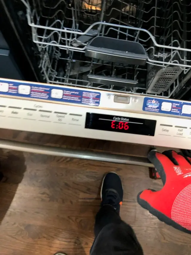Appliance repair job completed by a Mr. Fixer technician