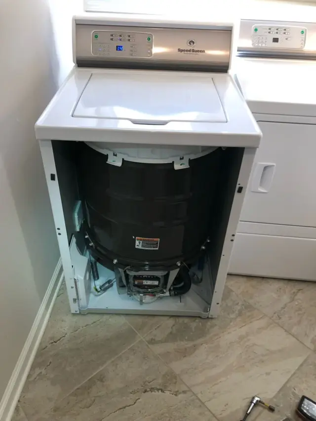 Appliance repair job completed by a Mr. Fixer technician