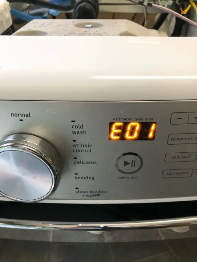 Appliance repair job completed by a Mr. Fixer technician