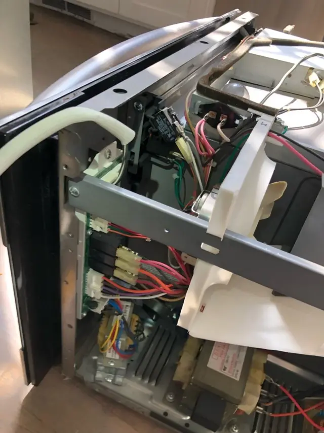 Appliance repair job completed by a Mr. Fixer technician