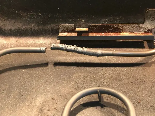 Appliance repair job completed by a Mr. Fixer technician