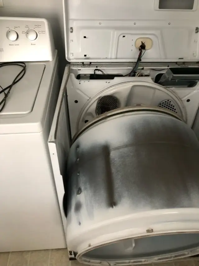 Appliance repair job completed by a Mr. Fixer technician