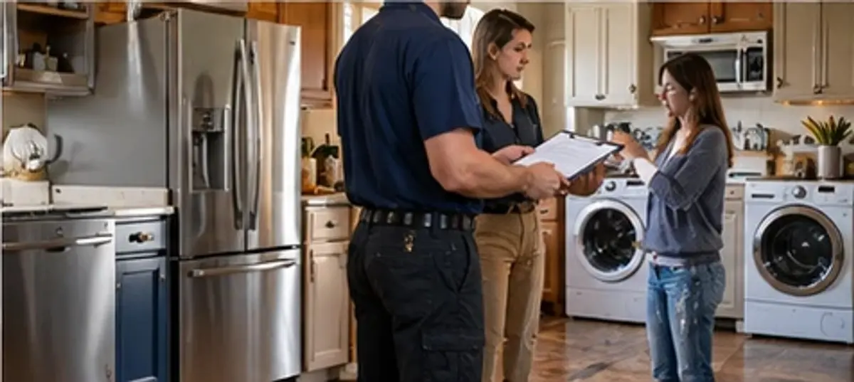 Mr. Fixer technician: appliance repair