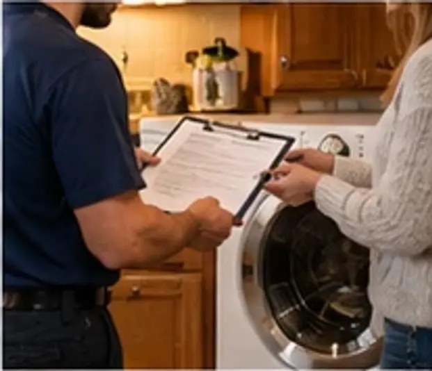 Mr. Fixer technician: dryer repair