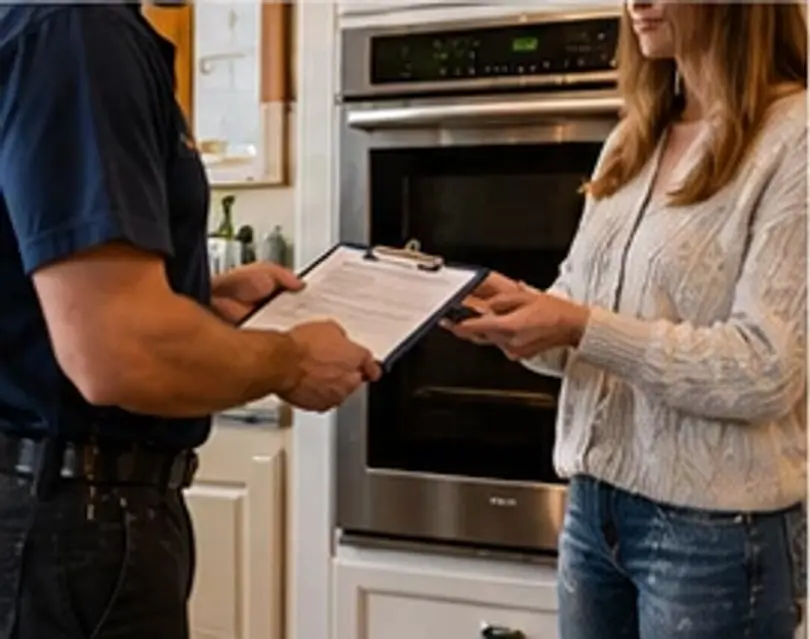 Mr. Fixer technician: oven & cooktop repair