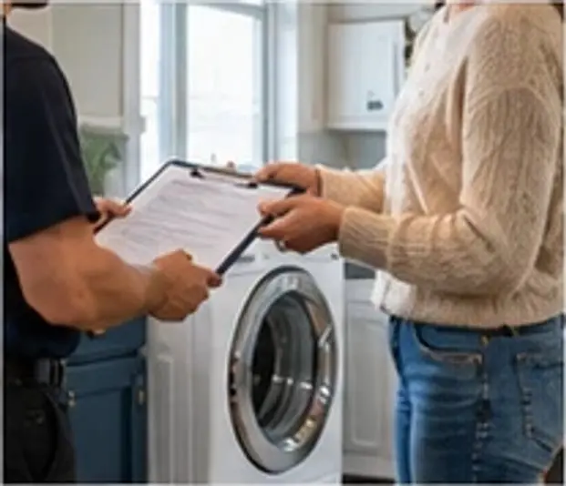 Mr. Fixer technician: washer repair